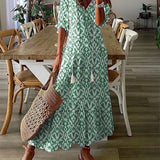 LUNA | BOHO-STIL MIDI-KLEID OHNE MÜHE