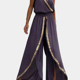 Lorena - Kleid mit goldenen Details