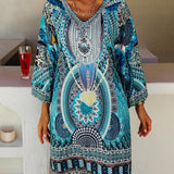 Alli - Buntes Boho Kleid
