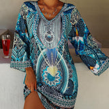 Alli - Buntes Boho Kleid