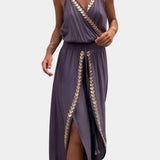 Lorena - Kleid mit goldenen Details