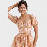 Valentina - Korallenblumen Kleid