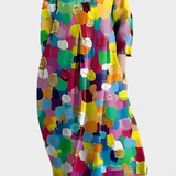 Ana - Leichtes Kleid mit Muster