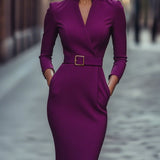 Iara - Formschönes Schwarzes Kleid