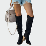 Hochschaftige Lederorthopädische Stiefel