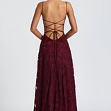 Francisca - Langes Kleid mit Korsett