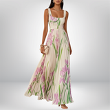 Penélope - Chiffon-Maxikleid