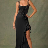 Bela - Satin-Corsett Kleid