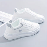 Stylische weiße Sneaker mit leichtem Komfort