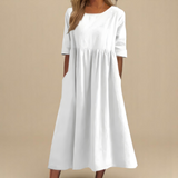 Minea - Atmungsaktives Baumwollkleid