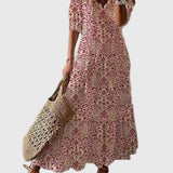 Amalia | Vintage Boho Maxi Sommerkleid