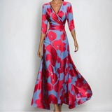 Aada | Elegantes Blumen Kleid
