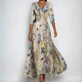 Aada | Elegantes Blumen Kleid