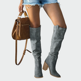 Hochschaftige Lederorthopädische Stiefel