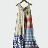 Karierter Kleid