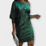 Abendkleid mit Pailletten