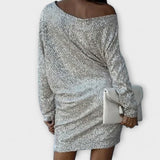 Abendkleid mit Pailletten