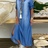 Ibiza - Maxi Kleid aus Denim