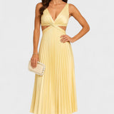 Camila - Trägerloses Midi-Kleid