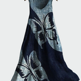 Schmetterlingsmuster Kleid