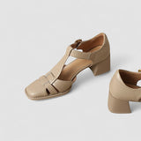 Scarlett – T-Strap orthopädische Sandalen