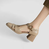 Scarlett – T-Strap orthopädische Sandalen