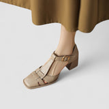 Scarlett – T-Strap orthopädische Sandalen