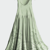Kleid mit englischer Spitze