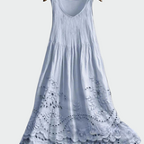 Kleid mit englischer Spitze