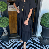 Carlota - Maxi Kleid mit Bewegungsfreiheit