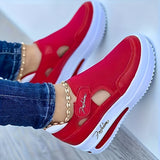 Atmungsaktive Slip-On-Schuhe, bequem und stabil