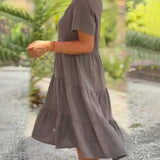 Ella - Entspannendes Sommerkleid mit V-Ausschnitt