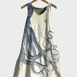 Tintenfischmuster Kleid