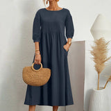 MARISSA | ELEGANTES UND FIGURENTONENDES KLEID