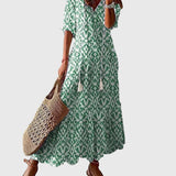Amalia | Vintage Boho Maxi Sommerkleid
