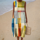 Sophie | Bequemes ärmelloses Sommerkleid