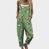 Schöner bedruckter Jumpsuit