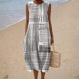 Marlene | Bequemes ärmelloses Sommerkleid