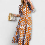 Sofia - Midi Kleid mit Ketten