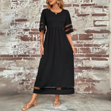 Catarina - Elegantes Kleid, Das Den Bauch Bedeckt
