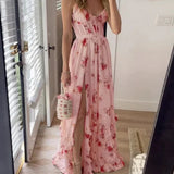 Sónia - Midi Kleid mit Blumenmuster