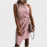 Ana - Modernes Ein-Schulter-Kleid
