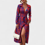Bianca - Kleid mit Animal-Print
