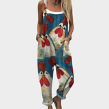Bequemer bedruckter Jumpsuit