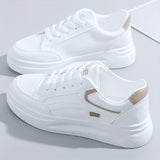 Stylische weiße Sneaker mit leichtem Komfort