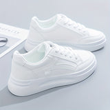 Stylische weiße Sneaker mit leichtem Komfort