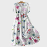 Frühling Blumen Kleid