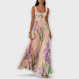Penélope - Chiffon-Maxikleid