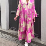 Eini - Langes Kleid mit Ärmeln