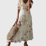 Amalia | Vintage Boho Maxi Sommerkleid